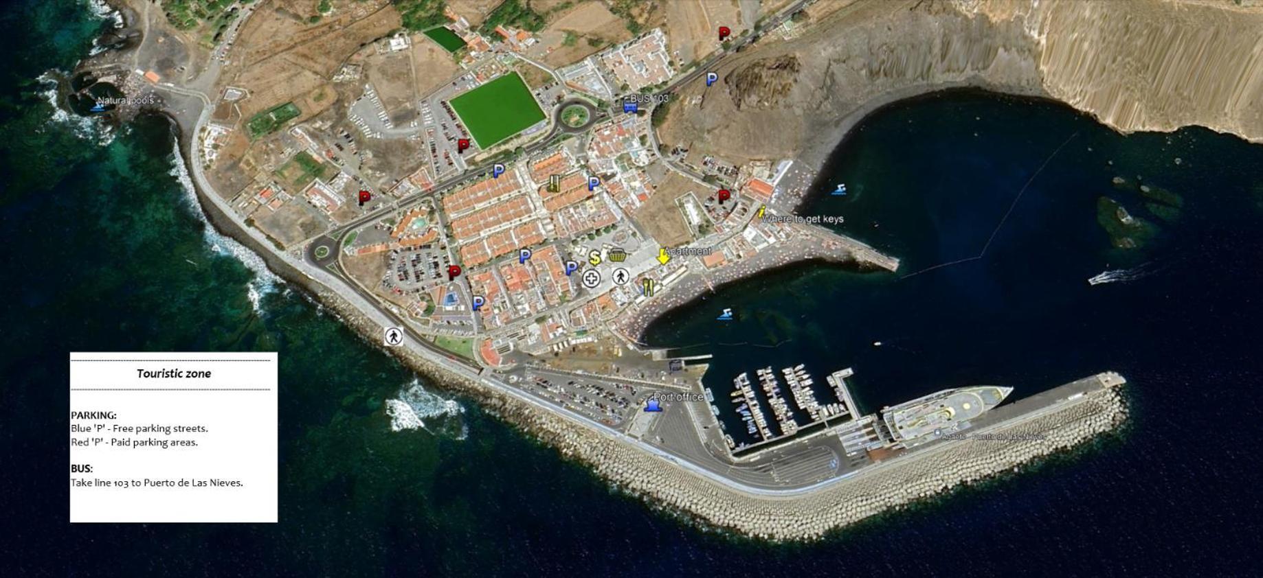 Casapello Seaview Lägenhet Puerto de las Nieves Exteriör bild